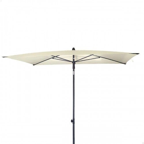 Пляжный зонт Aktive Krēmkrāsa Tērauds 200 x 230 x 125 cm image 1