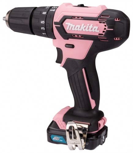 Makita HP333DSAP1 power screwdriver/impact driver 1700 RPM Black, Pink image 1