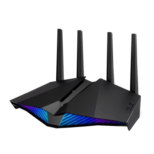 ASUS RT-AX82U wireless router Gigabit Ethernet Dual-band (2.4 GHz / 5 GHz) Black image 1