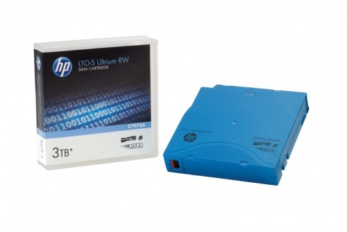 Hewlett-packard HPE C7975A backup storage media Blank data tape 1.5 TB LTO 1.27 cm image 1