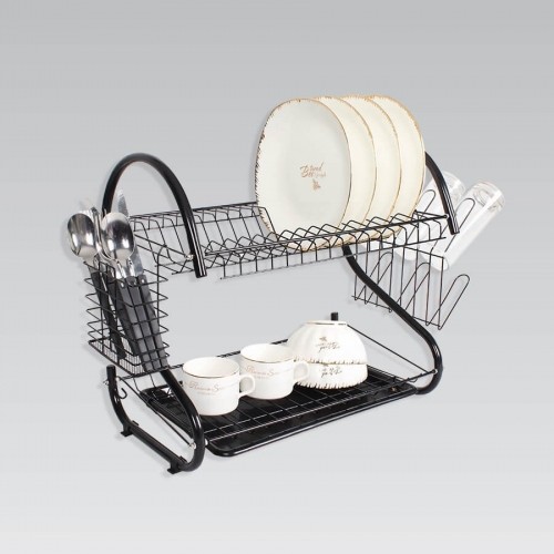 Black drying rack 43 cm MR-1025-43 Maestro image 1