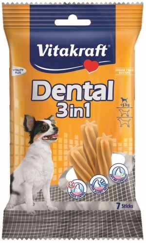 VITAKRAFT DENTAL 3w1 XS  przysmak dla psa 70g image 1