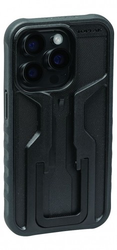 TOPEAK POKROWIEC RIDECASE FOR iPHONE 15 PRO BLACK/GRAY image 1