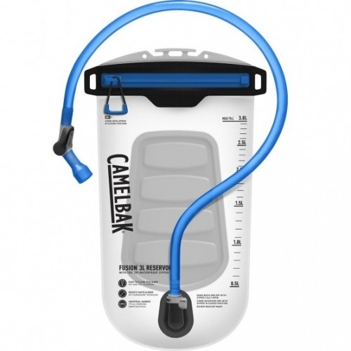 Bukłak CamelBak Fusion 3L Reservoir with Tru Zip Waterproof Zipper, Clear image 1