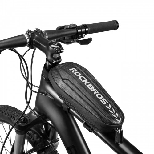 Rockbros B62-1 bicycle bag for handlebar or frame 3 l - black image 1