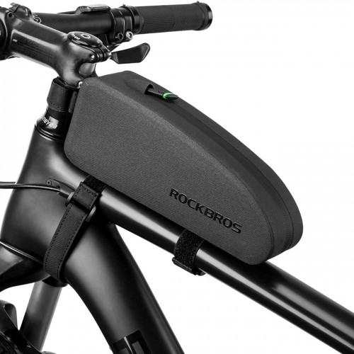 Rockbros AS-019 bicycle frame bag waterproof 1.5 l - black image 1