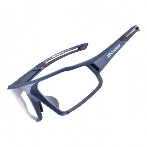 Rockbros SP216BL photochromic UV400 cycling glasses - blue image 1