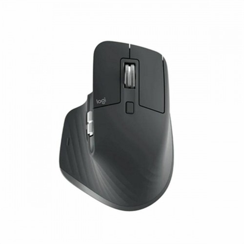 Ergonomic Optical Mouse Logitech MX MASTER 3S Black image 1
