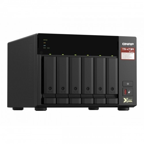 NAS Network Storage Qnap TS-673A-8G Black AM4 Socket: AMD Ryzen™ AMD Ryzen V1500B image 1