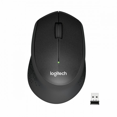 Bezvadu Pele Logitech M330 Silent Plus Melns image 1