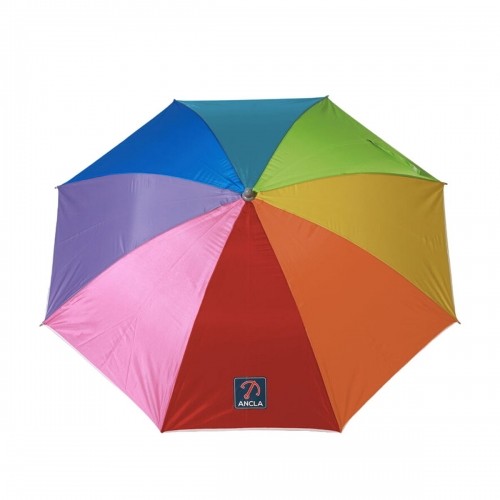Bigbuy Outdoor Пляжный зонт 240 cm UPF 50+ Varavīksni image 1