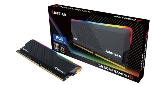 Biostar RGB DDR4 GAMING X memory module 8 GB 1 x 8 GB 3600 MHz image 1