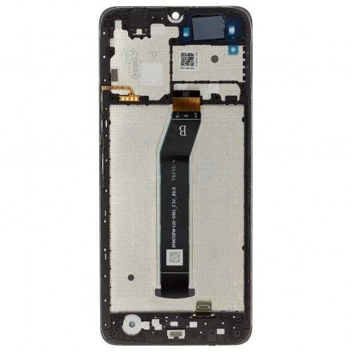 LCD Display + Touch Unit + Front Cover for Xiaomi Redmi A3 Black (Service Pack) image 1