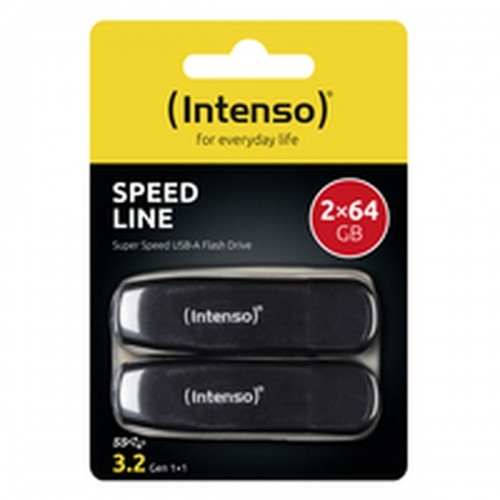 USB stick INTENSO 3533494 Black 64 GB (2 Units) image 1