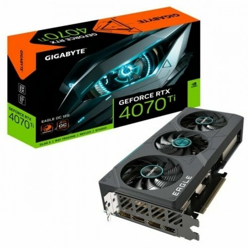 Графическая карта Gigabyte GV-N407TEAGLE OC-12GD 2.0 GeForce RTX 4070 Ti GDDR6X image 1