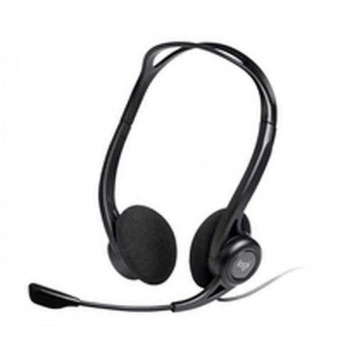 Headphones with Headband Logitech 960  Black image 1