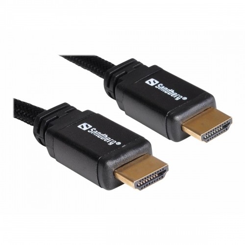 HDMI Kabelis Sandberg 509-01 Melns 10 m image 1