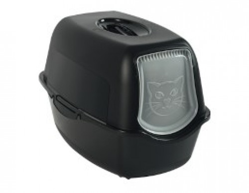 ROTHO Bailey Hooded litter box Black image 1