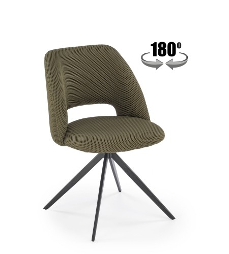 Halmar K546 chair, olive image 1