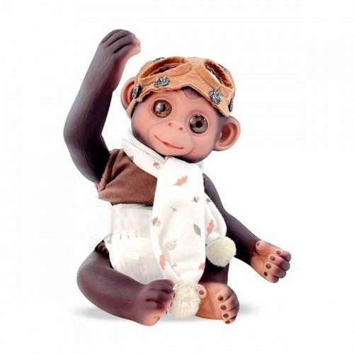 Baby Doll Berjuan Anireal 35 cm Aircraft Pilot Monkey image 1
