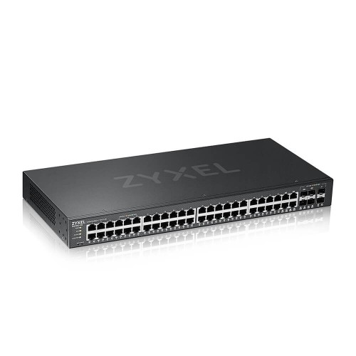 Zyxel GS2220-50-EU0101F network switch Managed L2 Gigabit Ethernet (10/100/1000) Black image 1