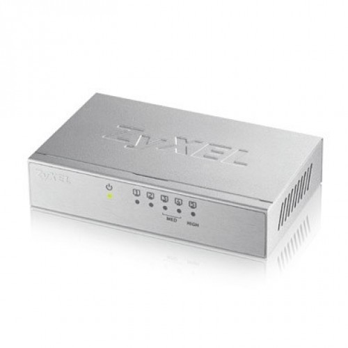 Zyxel GS-105B v3 Unmanaged L2+ Gigabit Ethernet (10/100/1000) Silver image 1