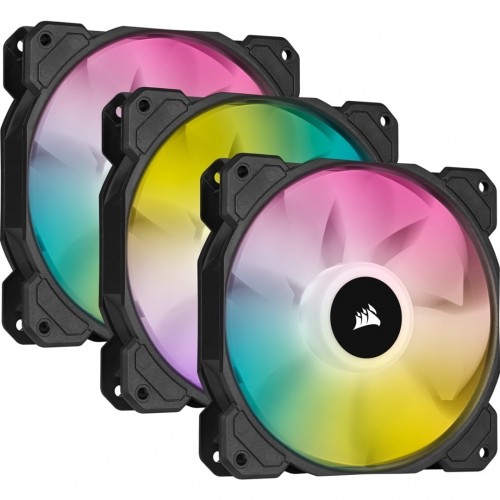 Corsair SP120 RGB ELITE Computer case Fan 12 cm Black 3 pc(s) image 1