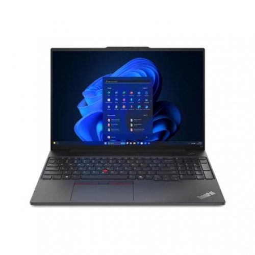 Lenovo ThinkPad E16 Gen 2 16 | Black | 16 " | IPS | WUXGA | 1920 x 1200 pixels | Anti-glare | AMD Ryzen 7 | 7735HS | 16 GB | SO-DIMM DDR5 | SSD 512 GB | AMD Radeon 680M Graphics | Windows 11 Pro | 802.11ax | Bluetooth version 5.3 | Keyboard language Nordi image 1