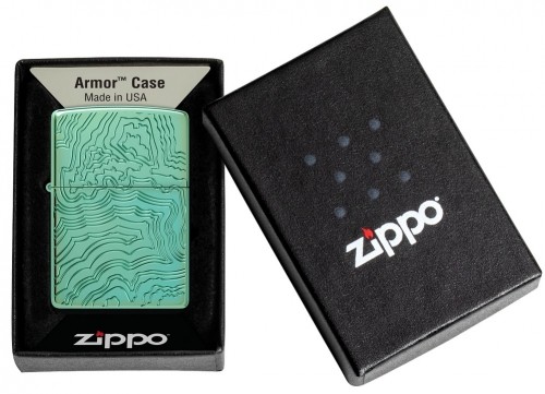 Zippo Lighter 48917 Armor® Map Design image 1