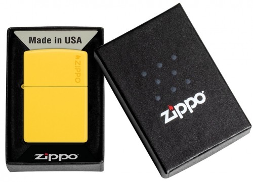 Zippo Lighter 46019ZL Classic Sunflower Zippo Logo image 1