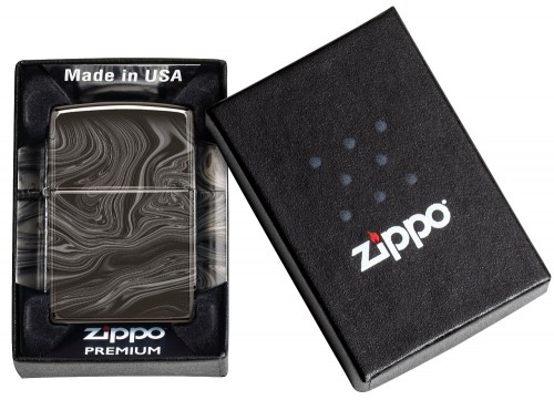 Zippo Lighter 49812 Marble Pattern Design image 1