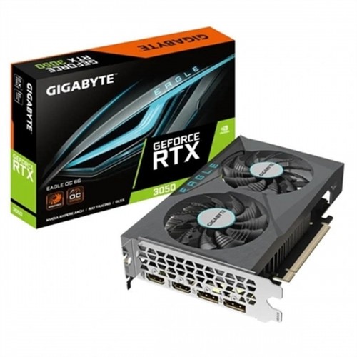 Graphics card Gigabyte GV-N3050EAGLE OC-6GD Nvidia GeForce RTX 3050 GDDR6 image 1