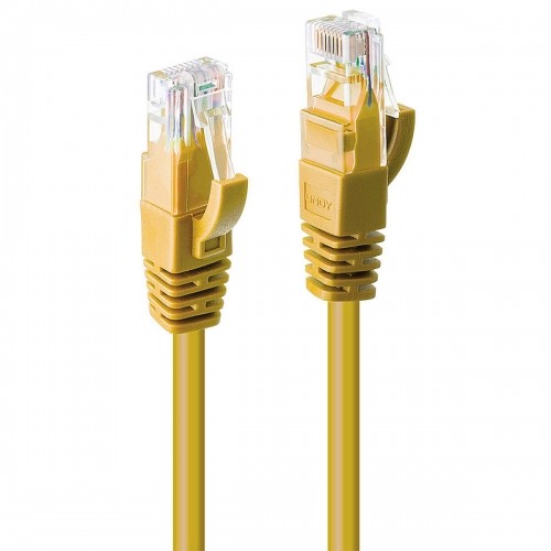 UTP Category 6 Rigid Network Cable LINDY 48064 3 m Yellow 1 Unit image 1