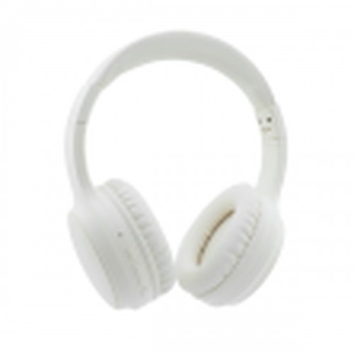Headphones with Microphone CoolBox LBP246DW White image 1