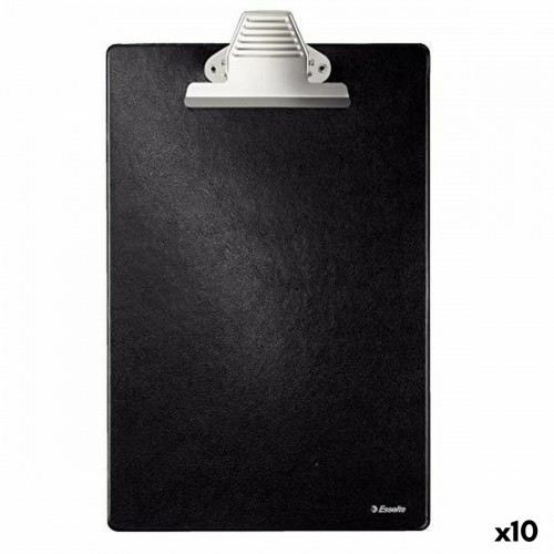 Folder Esselte Black A4 Plastic (10 Units) image 1