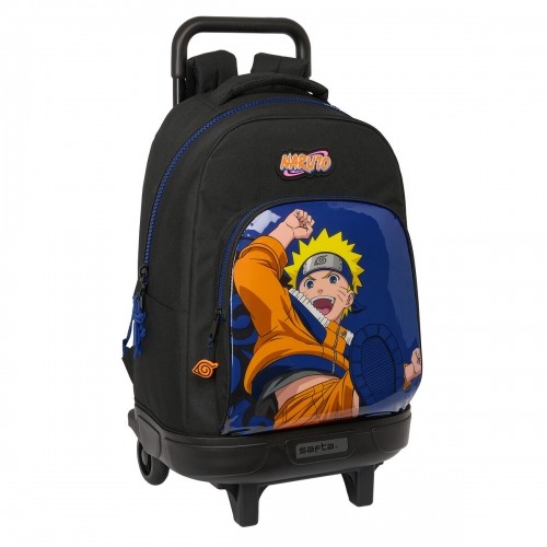 Школьный рюкзак с колесиками Naruto Ninja Синий Чёрный 33 x 45 x 22 cm image 1