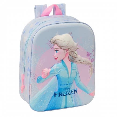 School Bag Frozen Lilac 22 x 27 x 10 cm 3D image 1