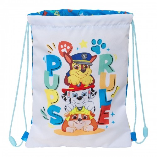 Backpack with Strings The Paw Patrol Pups rule Blue 26 x 34 x 1 cm image 1
