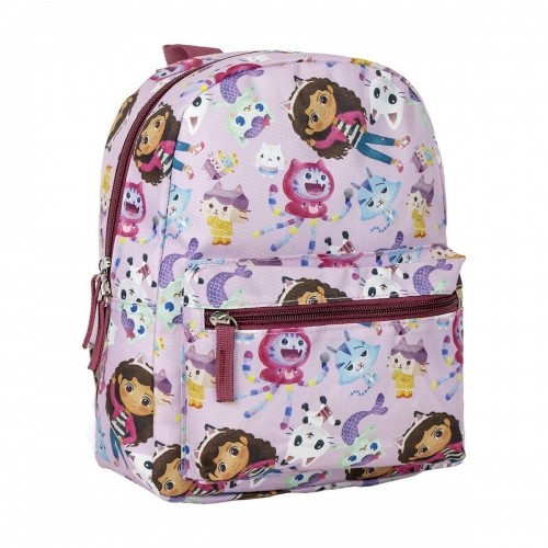 School Bag Gabby's Dollhouse Pink 22 x 27 x 9 cm image 1