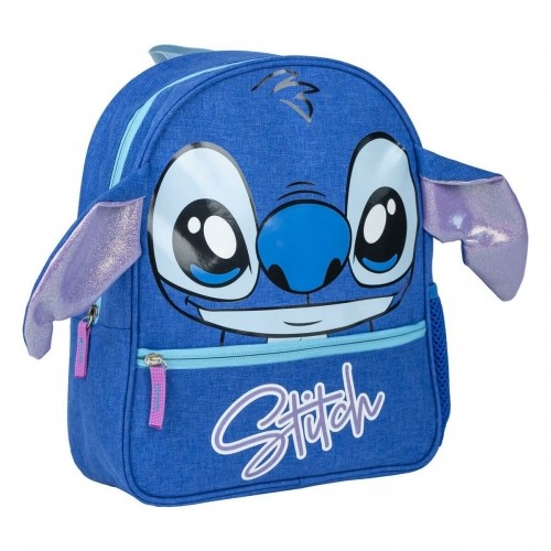 School Bag Stitch Blue 25 x 30 x 10 cm image 1
