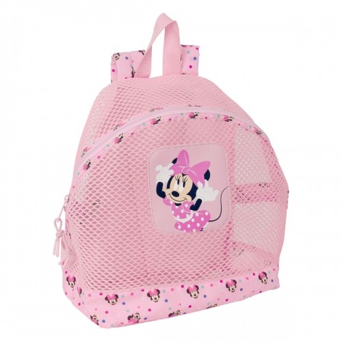 Beach Bag Minnie Mouse Pink image 1