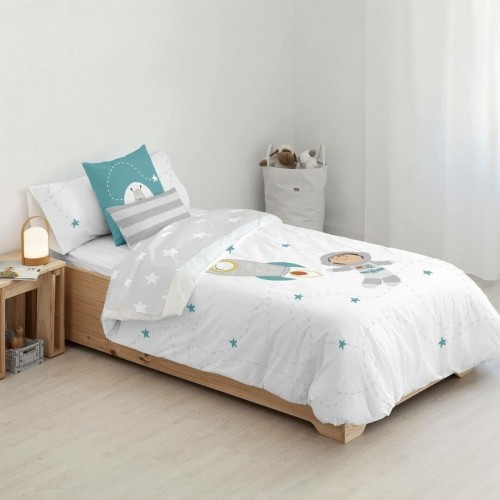 Nordic cover Kids&Cotton Elm White 175 Threads 180 x 220 cm image 1