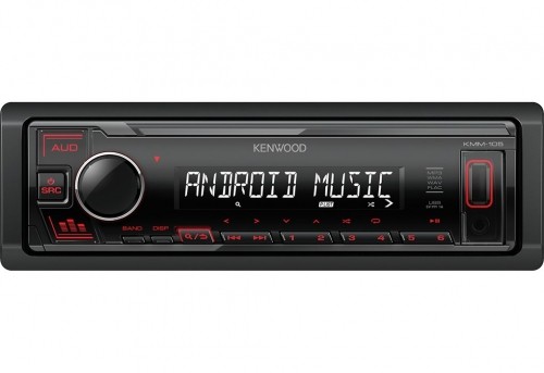 Kenwood KMM-105RY car media receiver Black 50 W image 1