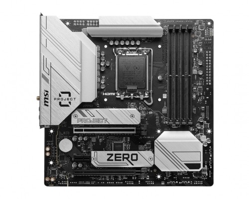 MSI B760M Ptoject Zero Intel B760 LGA 1700 micro ATX image 1