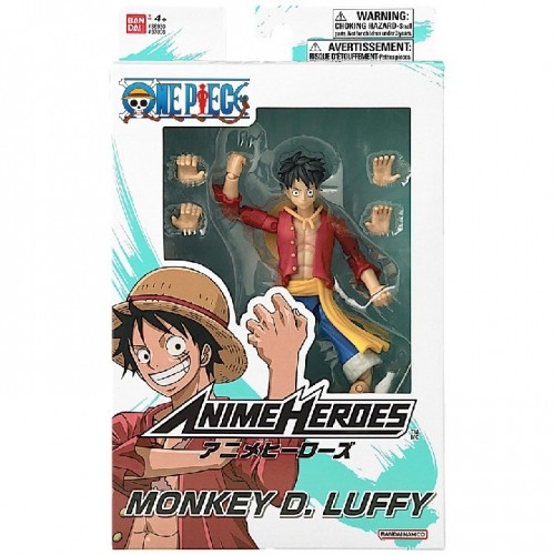 Bandai ANIME HEROES ONE PIECE - MONKEY D. LUFFY RENEWAL image 1
