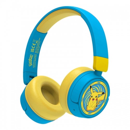 Wireless headphones for Kids OTL Pokemon Pikatchu (blue) image 1