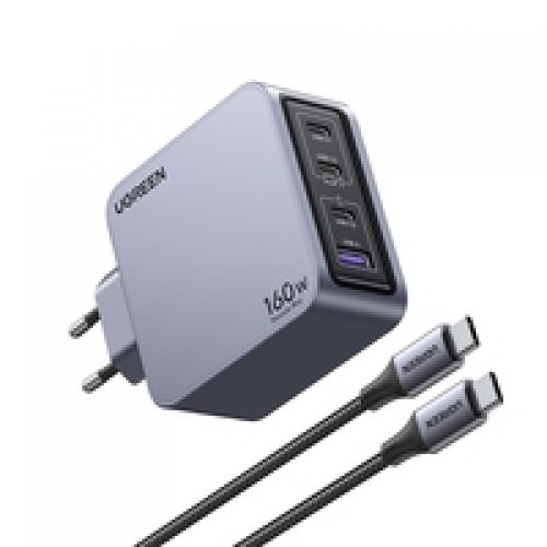 UGREEN Nexode Pro 160W GaN Charger with USB-C Cable image 1