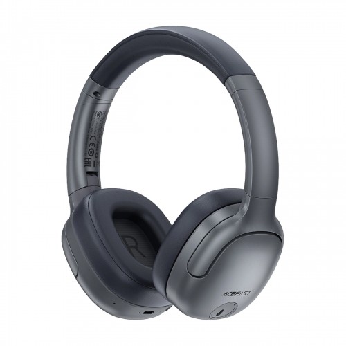Acefast H2 on-ear wireless Bluetooth 5.3 ANC headphones - black image 1