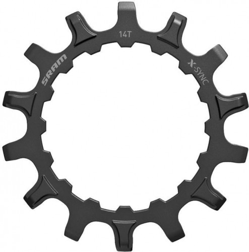 Priekšējā ķēdes riteņa SRAM X-Sync E-MTB Bosch Straight steel 14T image 1