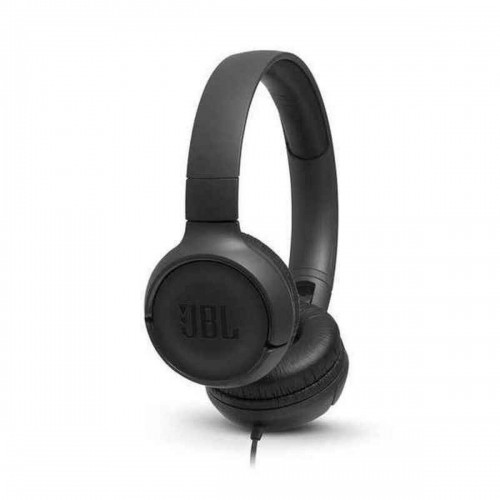 Headphones with Microphone JBL JBLT500BLK Black image 1